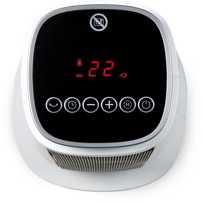 Convector - DOMO - DO7347H - 2000 W - White - 21.5 x 21.5 x 58.3 cm