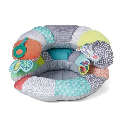 2-in-1 Infantino Tummy Time activity cushion