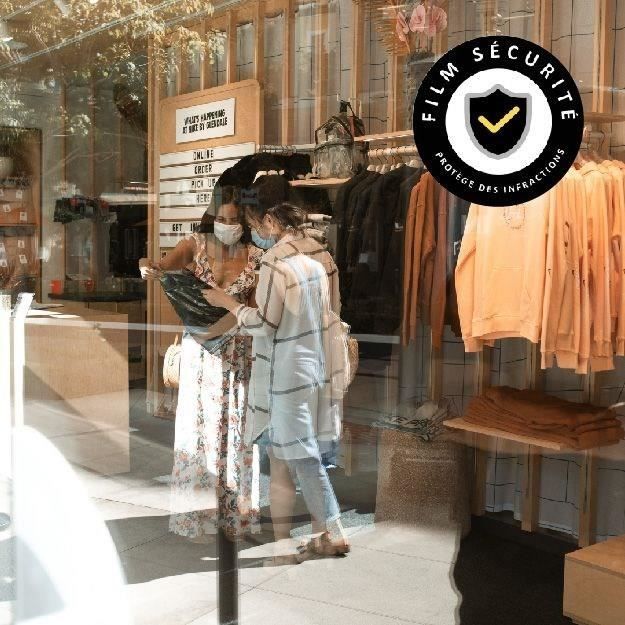 Adhesive Film for Windows - EASY PROTEC - 100 x 90 cm - Safety