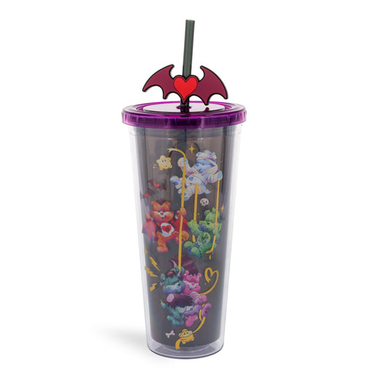 Care Bears x Universal Monsters 24-Ounce Carnival Cup With Lid and Straw Topper
