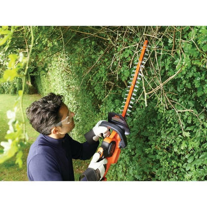 BLACK+DECKER Cordless Hedge Trimmer Lithium 18V Powercommand 2 Ah 50 cm GTC18502PC-QW
