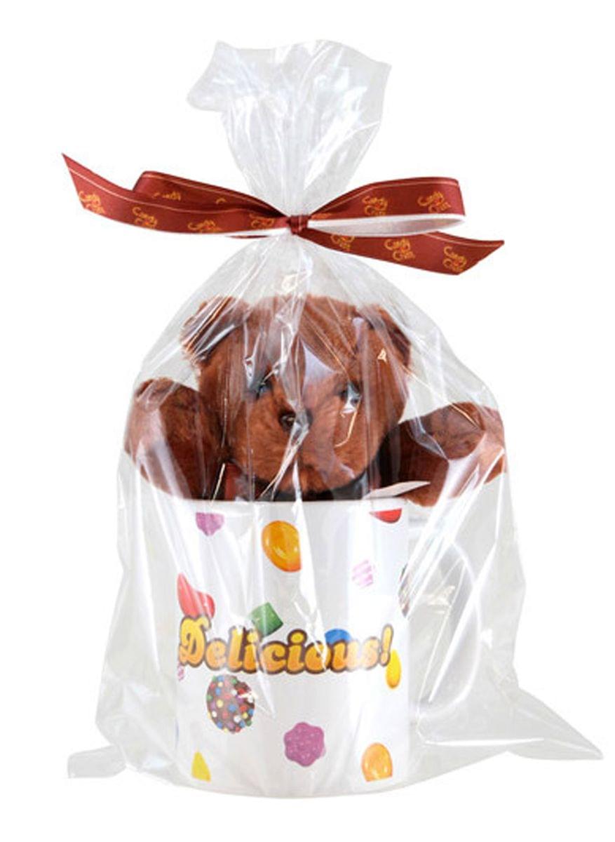 Candy Crush Saga Bear With Ceramic Mug: Brown