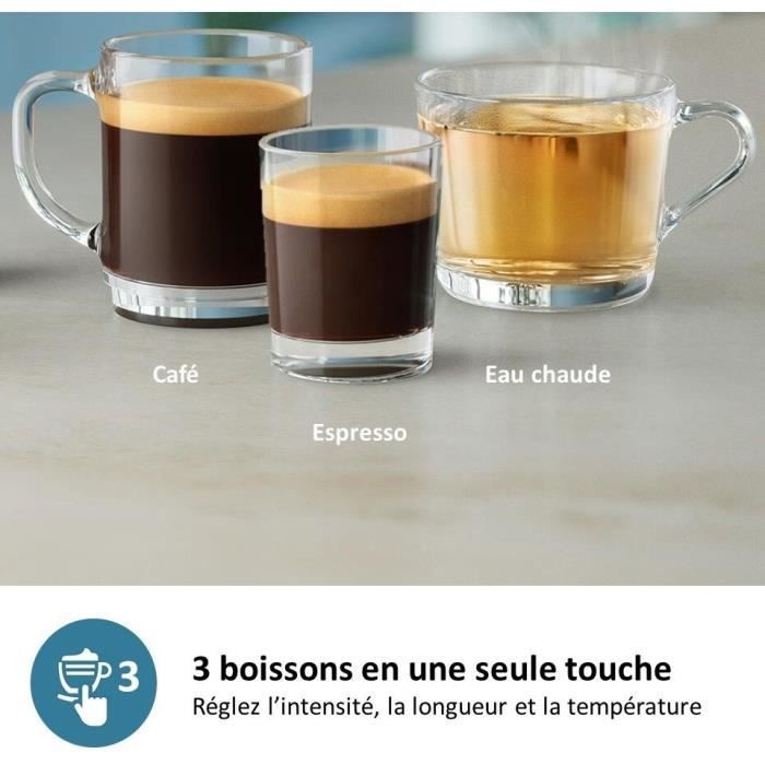 Automatic espresso machine grinder - PHILIPS - EP2225/10 - 1500 W - 275 g of beans - Matt black