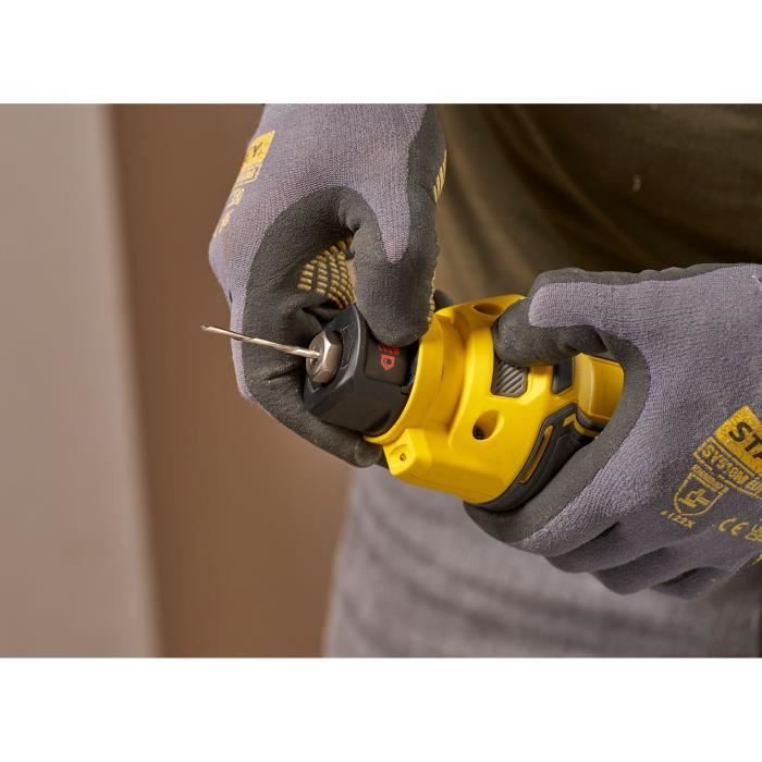 Plasterboard Milling Machine - STANLEY - SFMCE200B-XJ - 18V - 26000 rpm - LED, Drill Bits Included