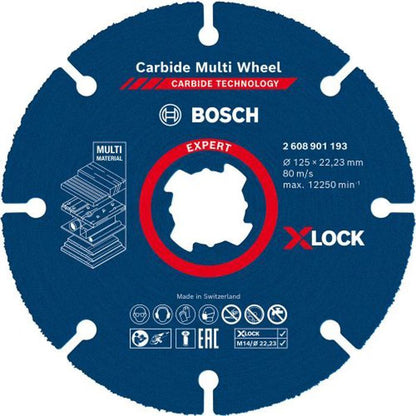 Disk a Crunciation Carbide Multi Wheel 125 mm - Bosch Expert -