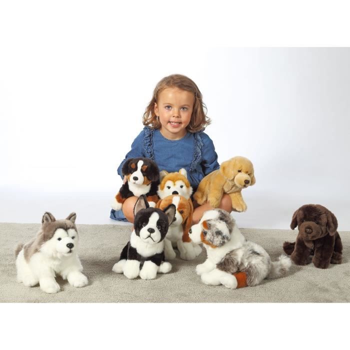 Bernese Mountain Dog Plush - GIPSY TOYS - Sitting, 25 cm