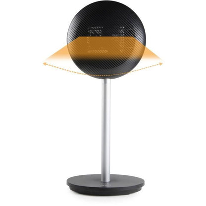 Turbo ceramic floor heater - 2000 W - DOMO - DO7349H - 34 x 28 x 81 cm - Black