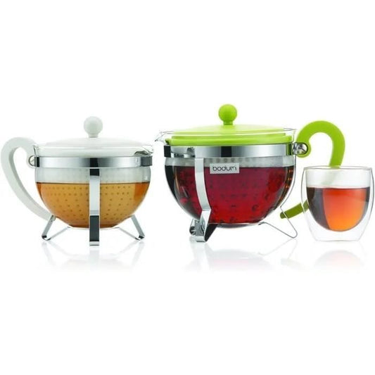 BODUM CHAMBORD Acrylic filter teapot 1.3 l Black