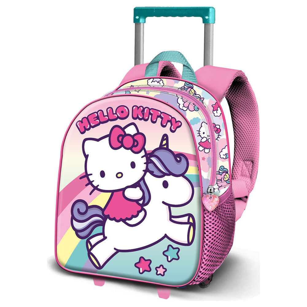 Hello Kitty Unicorn 3D trolley 31cm