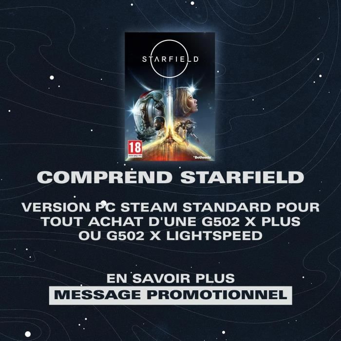 Logitech G502 X LIGHTSPEED Wireless Gaming Mouse - Black