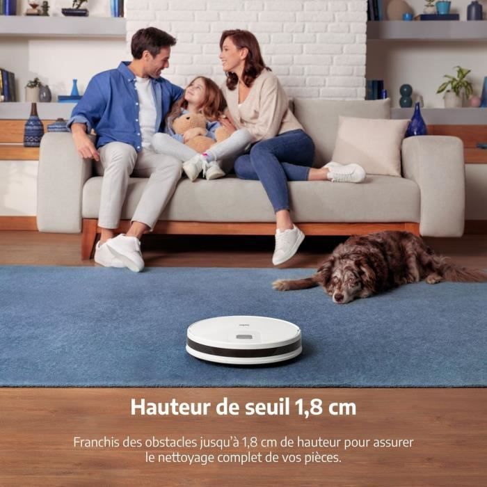 BEKO VRR60314VW - 2 in 1 Connected Robot Vacuum Cleaner - 150 minutes autonomy - 2000 pa - White