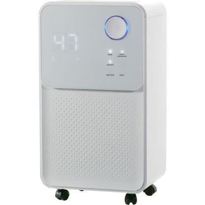 OCEANIC Electric air dehumidifier - Extraction 12 liters / day - Laundry drying - Continuous drainage - LED display