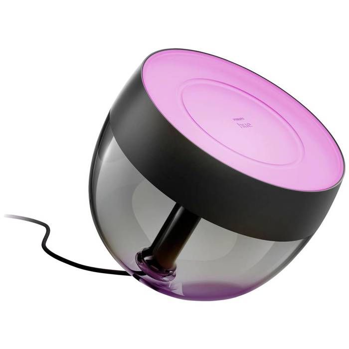 Philips Hue White & Color Ambiance, Iris lamp, Bluetooth, Black compatible, works with Alexa, Google Assistant and Apple Homekit