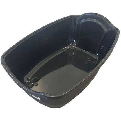 Pet design samba toilet house - 56 x 40 x 39 cm - black and white - for cats