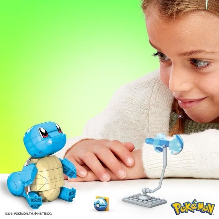 Mega Construx - Squirtle Pokémon to Build - Building Bricks - From 7 years old