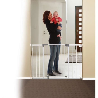 DREAMBABY Safety gate Extra large LIBERTY - By pressure - L 99/105.5 x H 75 cm - White