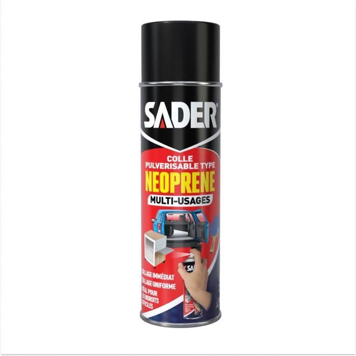 SADER Spray glue aerosol type multipurpose neoprene - 200 ml