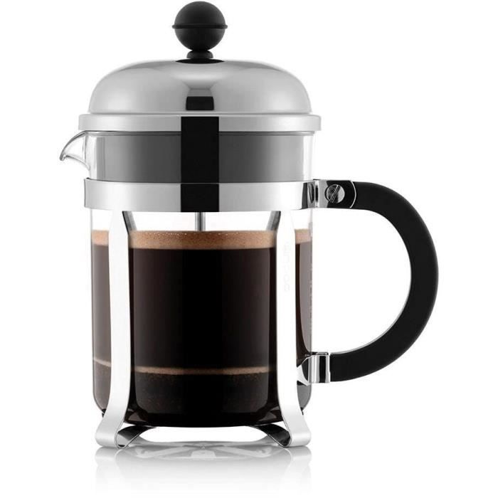 Chambord - Bodum piston coffee maker, 4 cups, 0.5 l, stainless steel