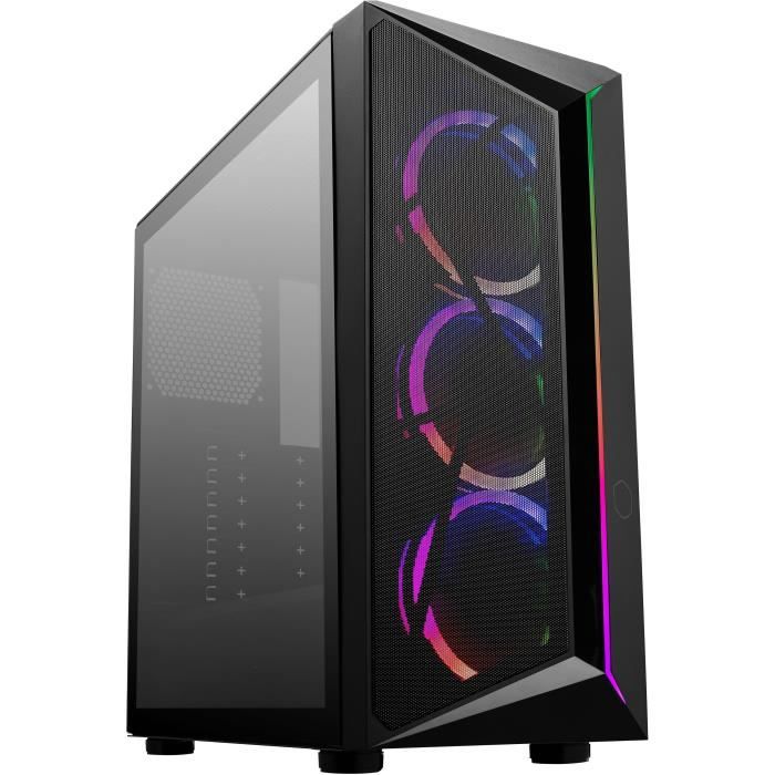 Cooler Master CMP 510 - PC case - Midi Tower - Black - ATX - Micro Atx - Mini -ITX