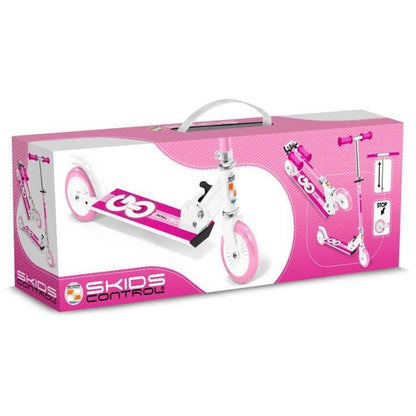 Foldable scooter - STAMP - SKIDS CONTROL - Pink