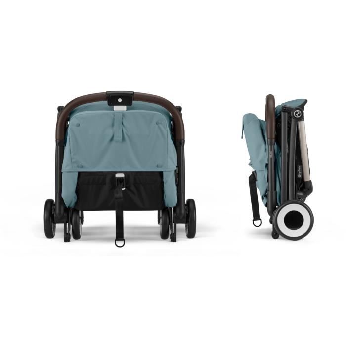 CYBEX - Ultra-compact and comfortable stroller - ORFEO - 4 wheels - Stormy Blue