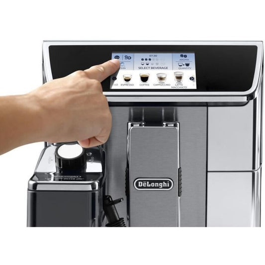 DELONGHI ECAM 650.75.MS - Automatic espresso machine with Primadonna Elite - Stainless