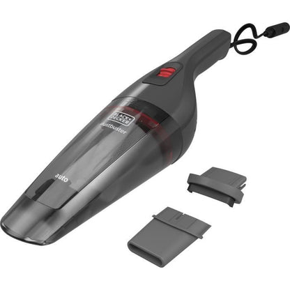 Black+Decker - NVB12AV -XJ - Dustbuster Auto 12V - Wired hand vacuum cleaner - Special car - Cigarette lighter connection
