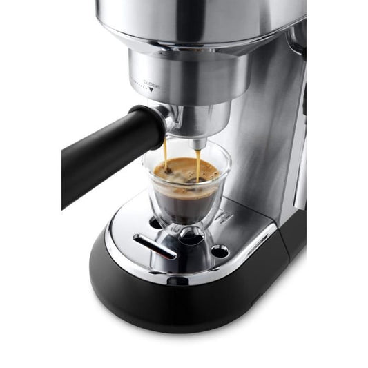 Classic espresso machine - Delonghi EC685.M Dedica Style - stainless steel