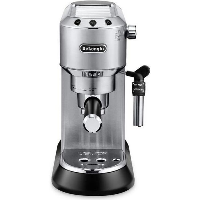 Classic espresso machine - Delonghi EC685.M Dedica Style - stainless steel