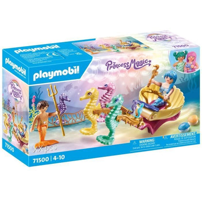 PLAYMOBIL 71500 Carriage with mermaids and seahorses