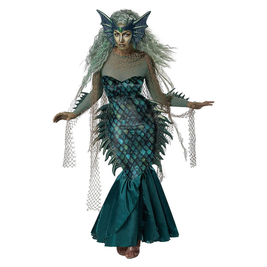 Dark Sea Siren Adult Womens Costume | Medium