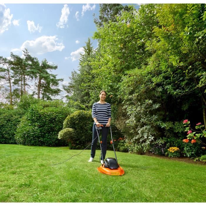 BLACK & DECKER BEMWH551-QS electric air cushion mower - 1200 W - 30 cm - 6 blades