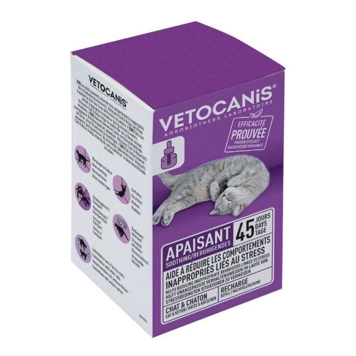 VETOCANIS Anti-stress diffuser refill for cats - Effective for 45 days