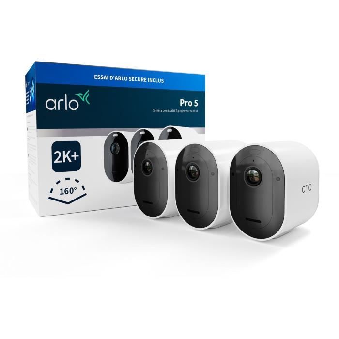 3 Camera Pack - ARLO - Pro 5 - Outdoor - Battery - Night Vision