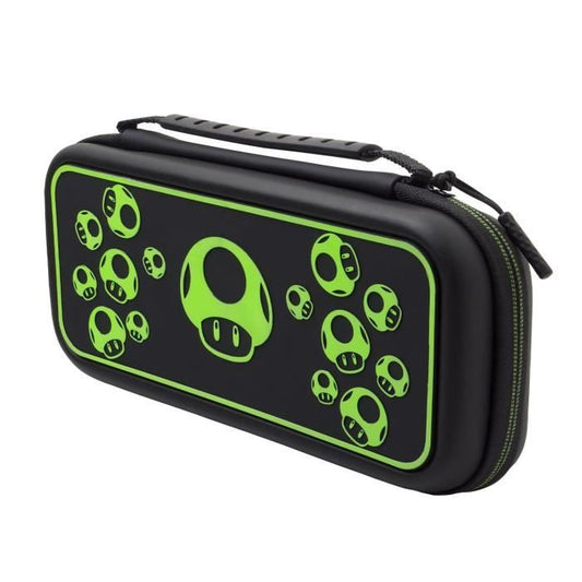 Carrying case - PDP - 1 UP Glow In The Dark - Nintendo Switch - Black