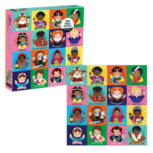 Lydia Ortiz Little Feminist 500-Piece Jigsaw Puzzle