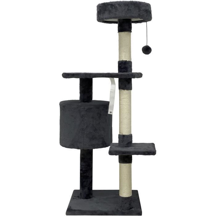 Jasper cat tree - 40 x 40 x 114 cm - gray