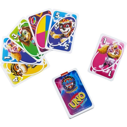 Mattel Games - Uno Junior-Paw Patrol: The Super Patrol-Card Game HPY62