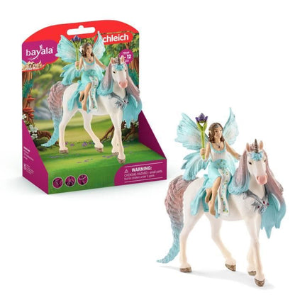 Schleich - Fée Eyela with princess unicorn - 70569