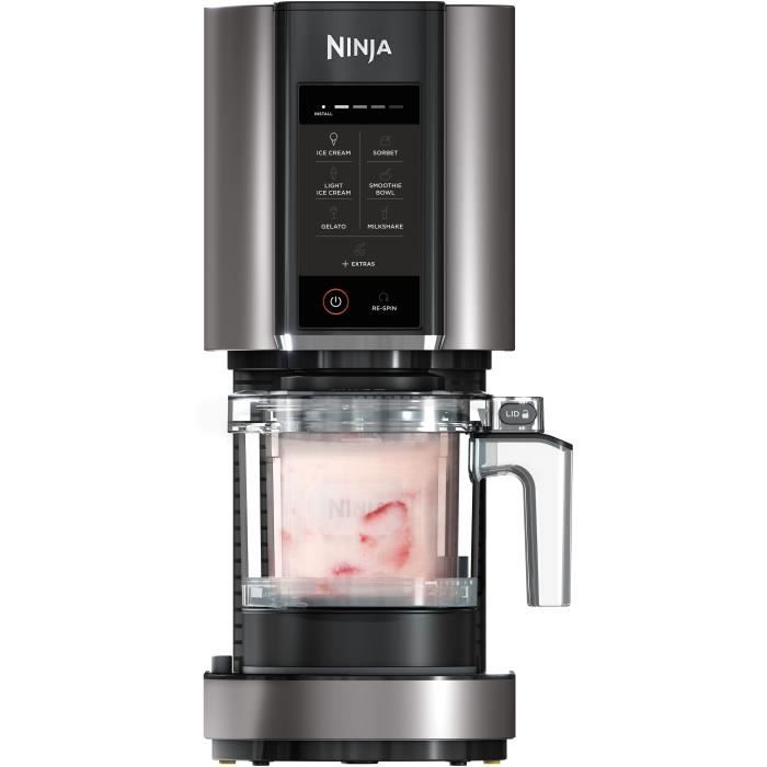 NINJA - NC300EU - Ice Cream maker - 6 programs - 800W - 473 ml - One touch Intelligence