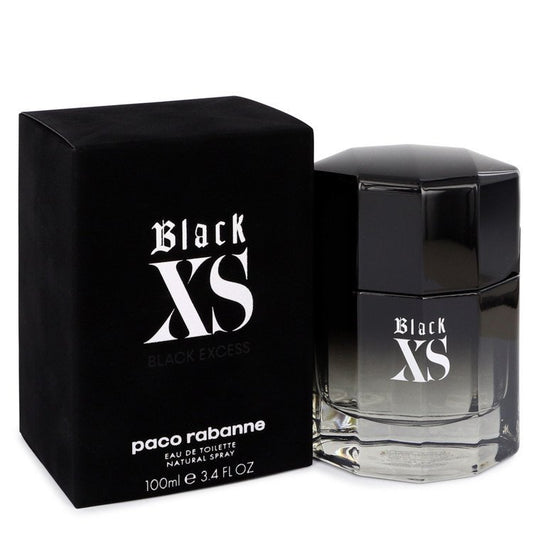 Black XS av Paco Rabanne Eau De Toilette Spray (2018 Ny förpackning) 3,4 oz (Herr)