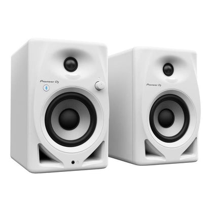 Pair of Pioneer DJ DM-40D-BT-W monitoring speakers - Bluetooth - Bass Reflex - 2x19W - DJ or Production mode - White