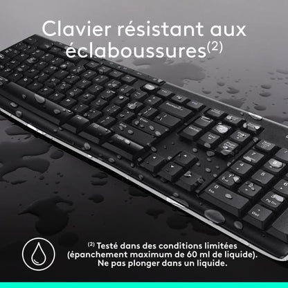 LOGITECH MK270 Mouse Keyboard Kit - Wireless - QWERTY