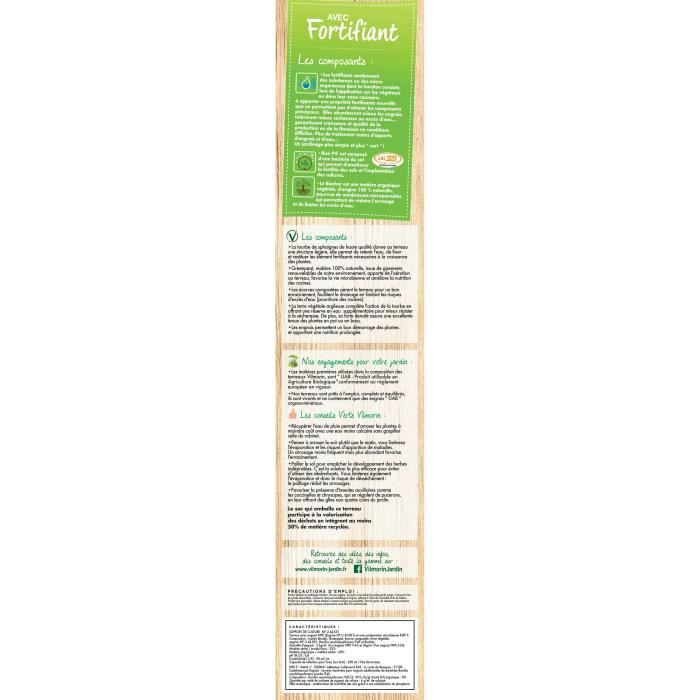 Geranium soil - VILMORIN - 40 L