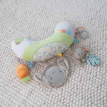 INGENUITY Sylvi Baby Play Mat for Tummy Time with Multi-Sensory Toys