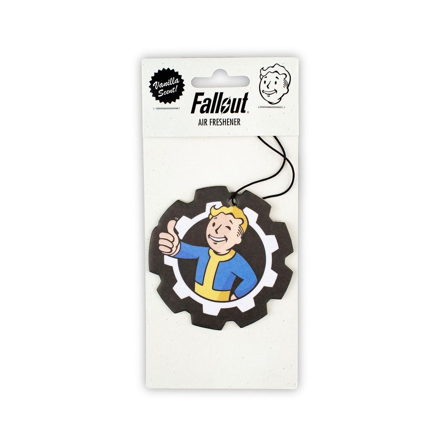 Fallout 4 Vault Boy Hanging Air Freshener for Cars and Closets | Vanilla Scent