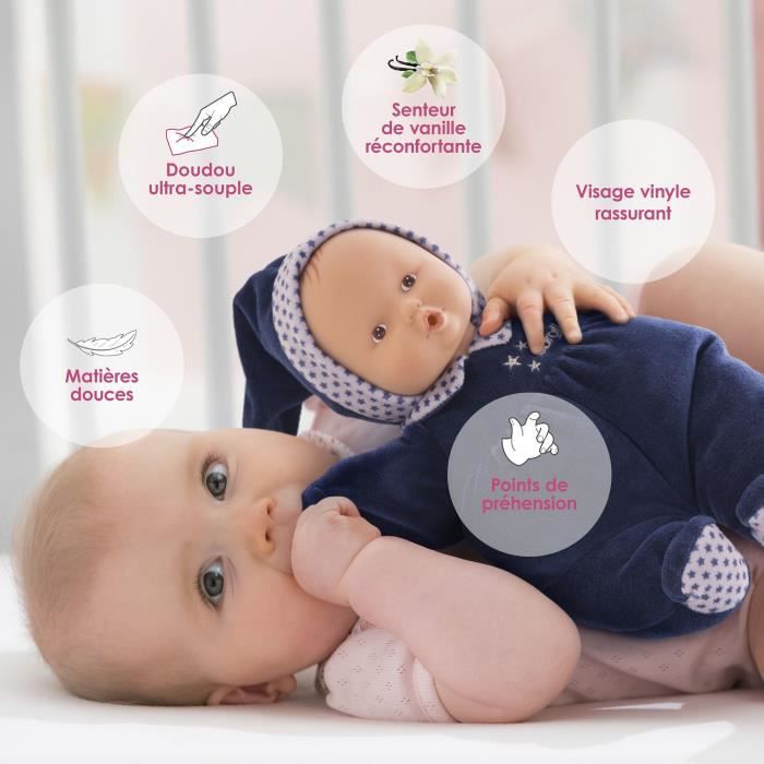 Doudou - COROLLE - Babipouce Marine Reves d'Étoiles - 28 cm - From birth