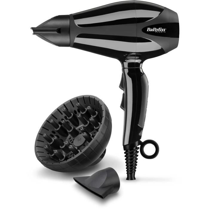 BABYLISS 6715 Professional BABYLISS DIRECTION - Diffuser - Ultra compact format - AC engine - Power 2200W