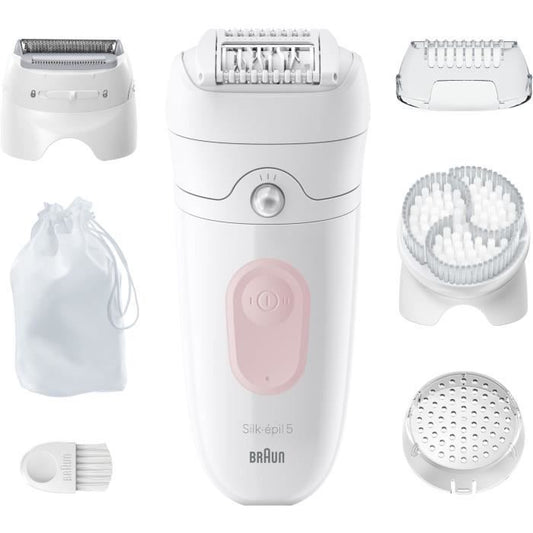 Braun Electric Epilator Silk Epil 5 SE5-060 PINK