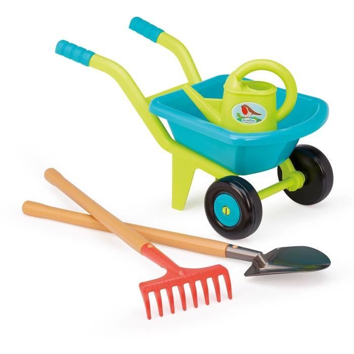 Deluxe Garden Wheelbarrow - ECOIFFIER - 4539 - For gardening work